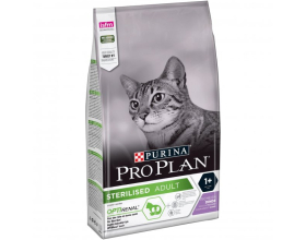 Purina Pro Plan Sterilised. Сухий корм для кастрованих котів з індичкою 400г