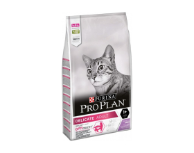 Purina Pro Plan Delicate. Сухий корм з індичкою. Для котів з чутливим травленням 10кг