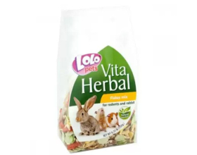 Lolopets Herbal - MIX пластівці для гризунів 150гр LO-74119