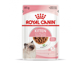 Royal Canin Kitten Instinctive In Gravy - вологий корм для кошенят з 4 до 12 місяців в соусі, 0,085кг