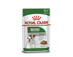 Royal Canin Mini Adult - вологий корм для дорослих собак дрібних порід, шматочки в соусі, 0,085кг