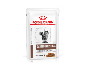 Royal Canin Gastro Intestinal Moderate Calorie Feline Pouches - вологий корм, ветеринарна дієта для котів при порушенні травлення, 0,085кг