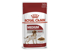 Royal Canin Medium Adult Вологий корм для дорослих собак середніх порід, шматочки в соусі, 0,140 кг