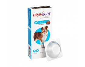 Bravecto by MSD Animal Health - Протипаразитарні жувальні таблетки від бліх і кліщів для собак 20-40кг