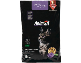 AnimAll New Наповнювач деревний 5,3 кг з ароматом лаванди