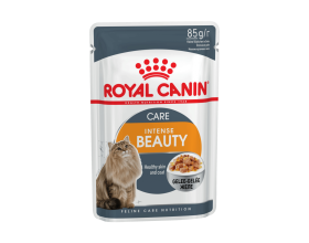 Royal Canin Intense Beauty Care in jelly - вологий корм для дорослих котів, підтримка здоров’я шкіри та краси шерсті, 0,085кг