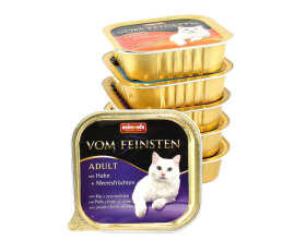 Animonda Vom Feinsten Adult with Chicken Seafood - консерви для котів, з куркою та морепродуктами 100г