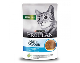 Purina Pro Plan Sterilised Консерви шматочки в паштеті з тріскою для кішок, пауч 85 г 265124