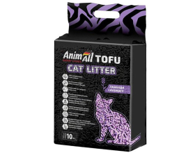 AnimAll Tofu Наповнювач Лаванда 2,6 кг/6 літрів (6 шт в ящ.)