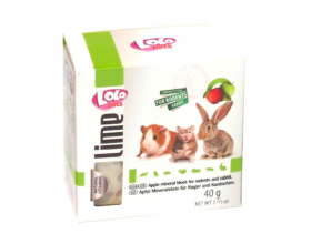 Lolopets мінеральний камінь для гризунів-яблуко 40гр. LO-71058