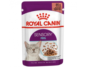 Royal Canin Sensory Feel in gravy - вологий корм для котів, що стимулює дотикові рецептори, 0,085кг