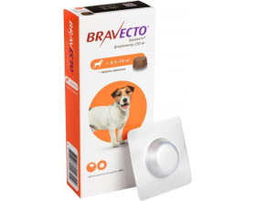 Bravecto by MSD Animal Health - Протипаразитарні жувальні таблетки від бліх і кліщів для собак 4,5-10кг