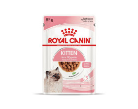 Вологий корм для кошенят Royal Canin Kitten Gravy pouch 85 г (домашня птиця)