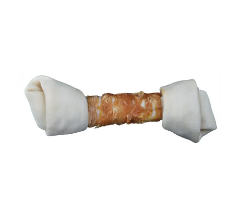 Ласощі для собак Trixie Кістка для чищення зубів з куркою Denta Fun 25 см 220 г