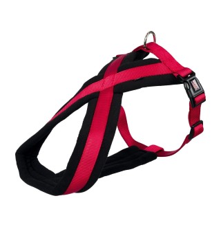 Шлея-вісімка Trixie нейлонова «Premium» S 35-50 см / 20 мм (червона)