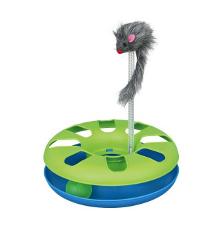 Іграшка для котів Trixie Трек ігровий з мишкою «Crazy Circle» d=24 см, h=29 см