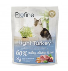 Сухий корм для котів із зайвою вагою Profine Cat Light 300 г - індичка та курка