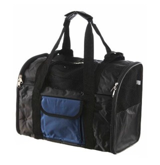 Рюкзак-переноска для собак та котів вагою до 8 кг Trixie «Connor» 42 x 29 x 21 см (чорна)