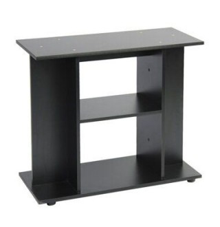 Підставка під акваріум Природа пряма 80 x 35 x 70 см (чорна, без дверей)