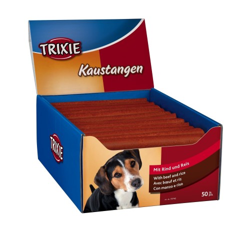 Ласощі для собак Trixie Палички 17 см, 3,25 кг / 50 шт. (яловичина)
