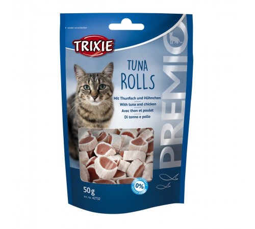 Ласощі для котів Trixie PREMIO Tuna Rolls 50 г (курка та риба)