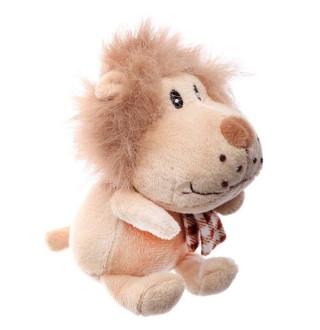 Іграшка для собак Eastland Лев із пищалкою 11 см (плюш)