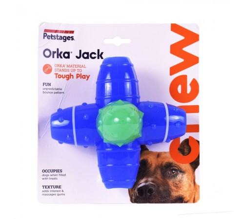 Іграшка для собак Petstages Orka Jack Pet Spclty 21.6 см x 19.1см x 11.4 см