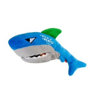 Іграшка для собак GiGwi Basic Акула для ласощів з пищалки | 30 см