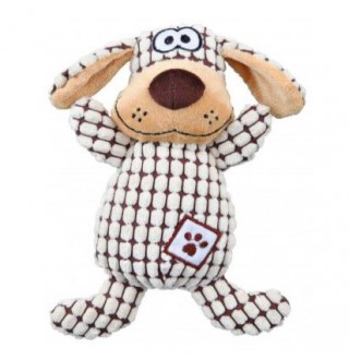 Іграшка Trixie для собак «Собака в клітинку» 26 см