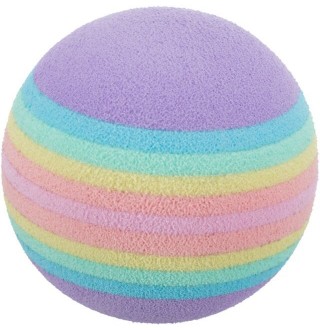 Іграшка для котів Trixie М'яч райдужний d=4 см, набір 4 шт. (спінена гума)