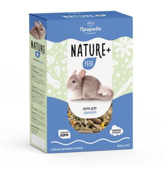 Корм для шиншил Природа Nature + feed 500 г