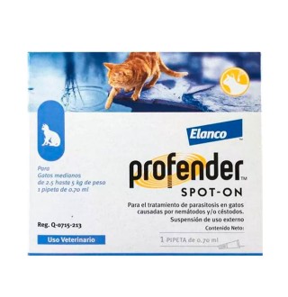 Profender Spot-On by Elanco-Bayer - краплі від гельмінтів для котів 2,5-5кг