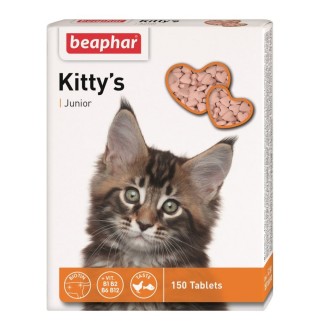 Витаміни для кошенят Beaphar Kitty's Junior 150 таблеток