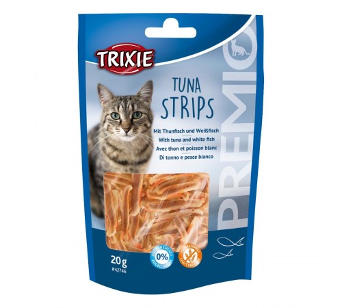 Ласощі для котів Trixie PREMIO Tuna Strips 20 г (тунець)