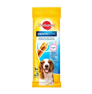 Ласощі для собак Pedigree Denta Stix 77 г - курка