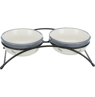 Миски керамічні на підставці Trixie Eat on Feet 2 x 300 мл / 12 см