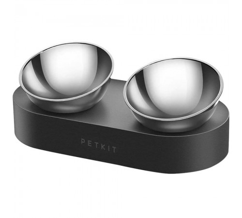 Миска для котів Petkit Fresh Nano two 480 мл / 275 мл - чорна