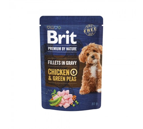 Набір вологого корму для собак Brit Premium By Nature 85 г х 12 шт - асорті