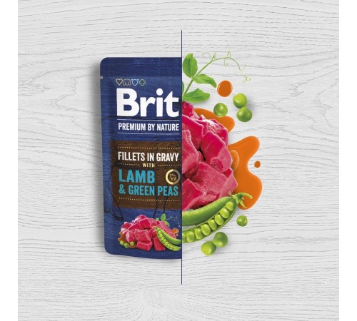 Набір вологого корму для собак Brit Premium By Nature 85 г х 12 шт - асорті