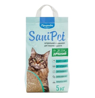 Наповнювач для котячого туалету Sani Pet 5 кг - бентонітовий