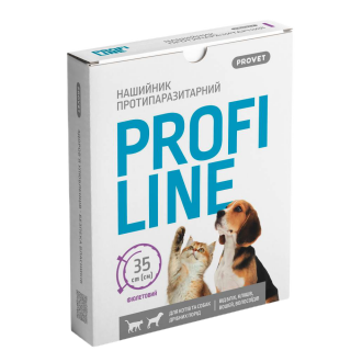 Нашийник для котів PROVET Profiline 35 см - фіолетовий