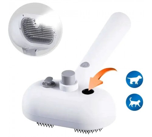 Парова щітка для вичісування собак Petkit 19 х 20 см