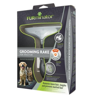 Гребінець — граблі FURminator з зубцями, що обертаються