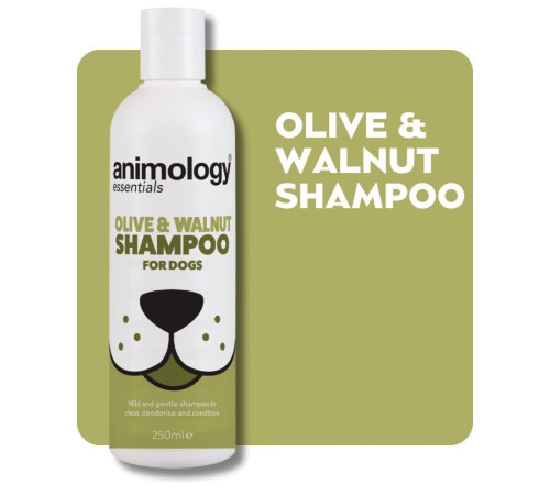 Шампунь дезодоруючий для собак Animology Essentials Olive and Walnut Shampoo 250 мл