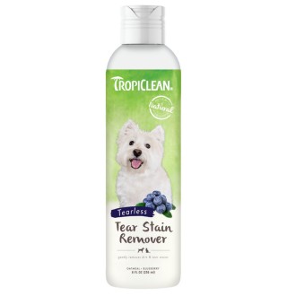 TropiClean Tear Stain Remover - засіб для видалення плям від сліз з ароматом чорниці для собак і котів, 236мл