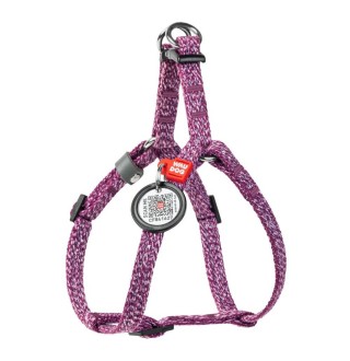 Шлея для cобак COLLAR WAUDOG Світловідбиваюча XS - фіолетова
