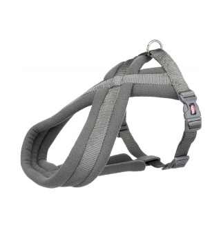 Шлея Trixie нейлонова «Premium», S: 35-50 см / 20 мм (графітова)