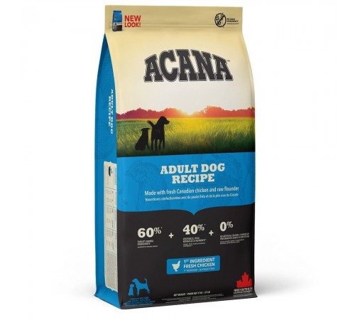 Acana Adult Dog Recipe - сухий корм для дорослих собак всіх порід, 6кг