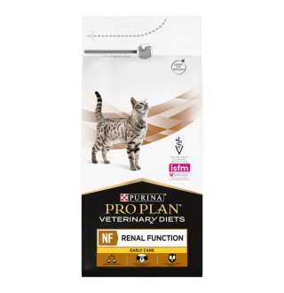 Purina Pro Plan Veterinary Diets NF Renal Function Ear Care - сухий корм для котів з нирковою недостатністю на початковій стадії, 1,5кг