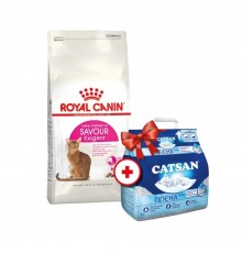 Сухий корм для котів Royal Canin Exigent Savour 4 кг + Catsan 5 л у подарунок